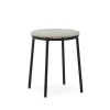 Normann Copenhagen Circa Skammel Polstret Sort/MLF20 Sand