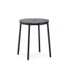 Normann Copenhagen Circa Skammel Sort/Sort Aluminium