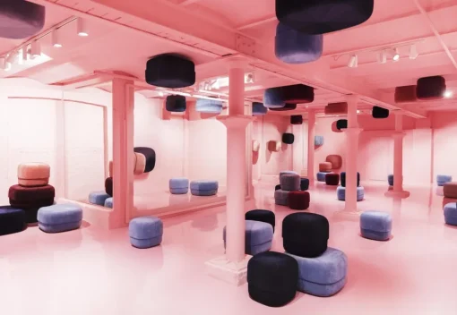 Normann Copenhagen Circus Puf Stor Grå