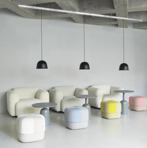 Normann Copenhagen Circus Puf Duo Lille Gul