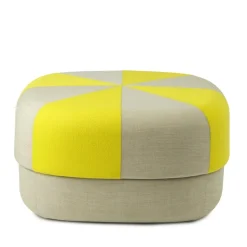 Normann Copenhagen Circus Puf Duo Stor Gul