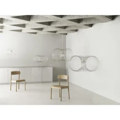 Normann Copenhagen Coil Pendel StålØ50