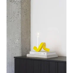 Normann Copenhagen Crooked Two Lysestage Varm Grå