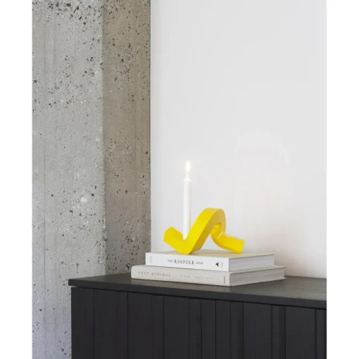 Normann Copenhagen Crooked Two Lysestage Varm Grå