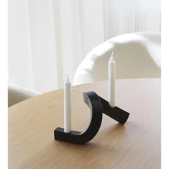 Normann Copenhagen Crooked Two Lysestage Bronze