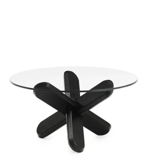 Normann Copenhagen Ding Bord Glas/ Sort