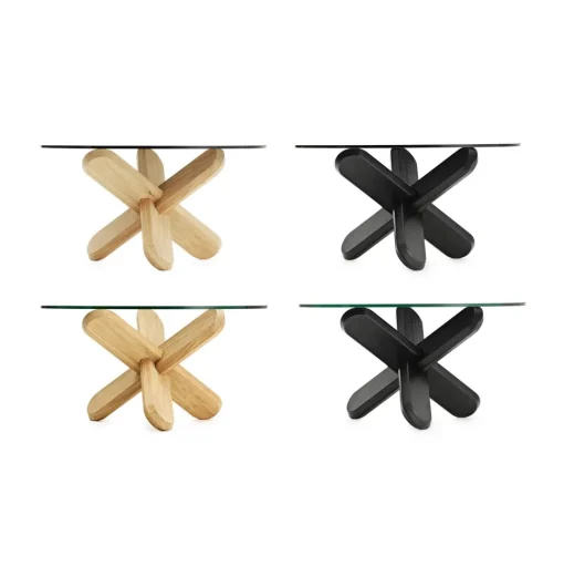 Normann Copenhagen Ding Bord Glas/ Sort