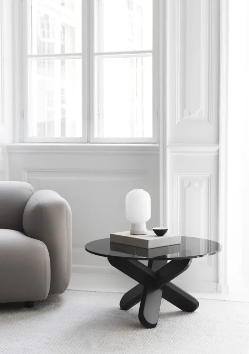 Normann Copenhagen Ding Bord Glas/ Sort