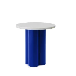 Normann Copenhagen Dit Sidebord Blå/Hvid Carrara