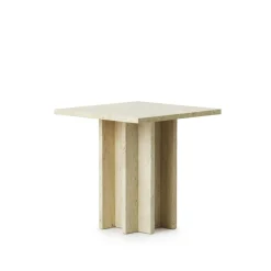 Normann Copenhagen Edge Sofabord Lille Travertine