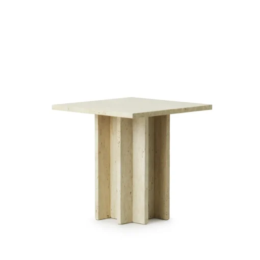 Normann Copenhagen Edge Sofabord Lille Travertine