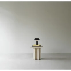 Normann Copenhagen Edge Sofabord Lille Travertine