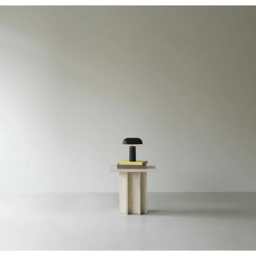 Normann Copenhagen Edge Sofabord Lille Travertine