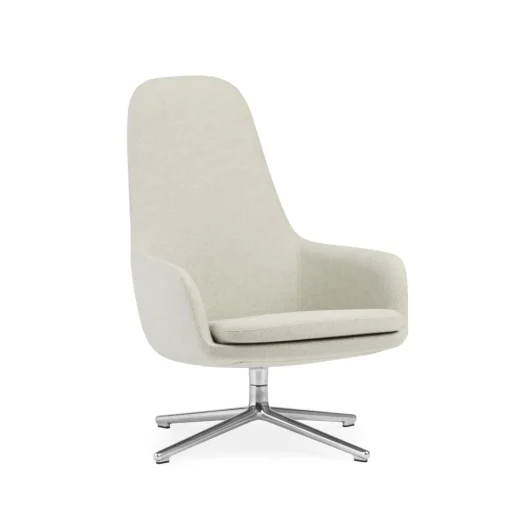 Normann Copenhagen Era Lánestol Høj med Swivel Aluminium/Main Line Flax MLF20