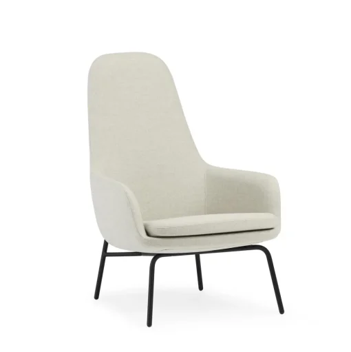 Normann Copenhagen Era Lánestol Høj Sort Stål/Main Line Flax MLF20