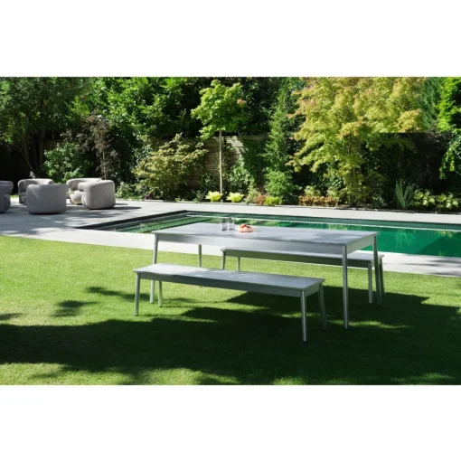 Normann Copenhagen Ex Havebánk Aluminium