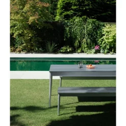 Normann Copenhagen Ex Havebánk Aluminium