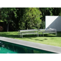 Normann Copenhagen Ex Havebánk Aluminium