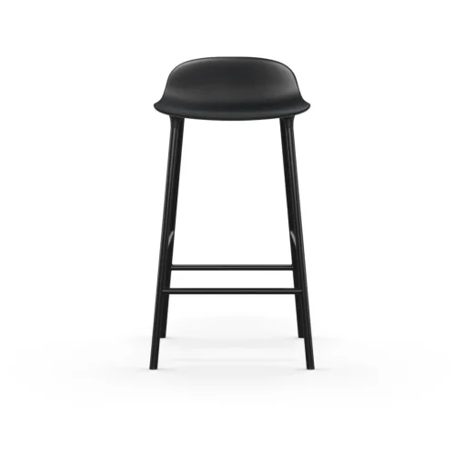 Normann Copenhagen Form Barstol H65 cm Sort/Sort Stål