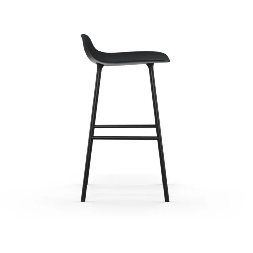 Normann Copenhagen Form Barstol H65 cm Sort/Sort Stål