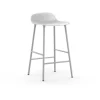 Normann Copenhagen Form Barstol H65 cm Hvid/Hvid Stål