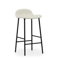 Normann Copenhagen Form Barstol 65 cm Sort Stål/Main Line Flax MLF20