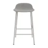 Normann Copenhagen Form Barstol 65 cm Polstret Gruppe 2 Varm Grå/Stål
