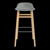 Normann Copenhagen Form Barstol H75 cm Grå/Egetrá