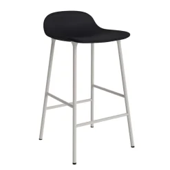 Normann Copenhagen Form Barstol 65 cm Polstret Gruppe 7 Varm Grå/Stål