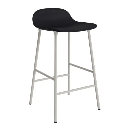 Normann Copenhagen Form Barstol 65 cm Polstret Gruppe 7 Varm Grå/Stål