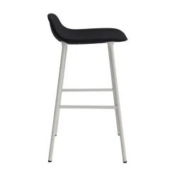 Normann Copenhagen Form Barstol 65 cm Polstret Gruppe 7 Varm Grå/Stål