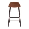 Normann Copenhagen Form Barstol 65 cm Polstret Gruppe 7 Brun/Stål