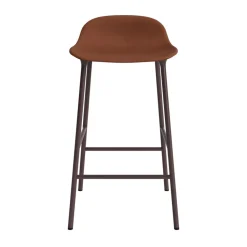 Normann Copenhagen Form Barstol 65 cm Polstret Gruppe 7 Brun/Stål