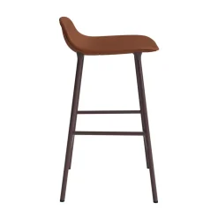 Normann Copenhagen Form Barstol 65 cm Polstret Gruppe 7 Brun/Stål