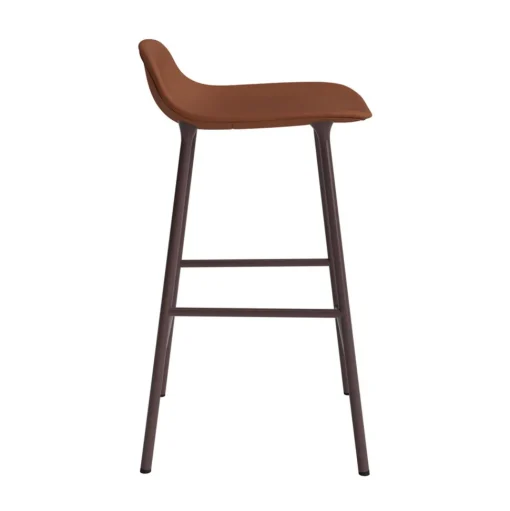 Normann Copenhagen Form Barstol 65 cm Polstret Gruppe 7 Brun/Stål