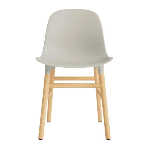 Normann Copenhagen Form Spisebordsstol Lysegrå/Eg