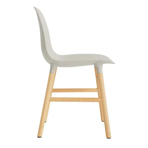 Normann Copenhagen Form Spisebordsstol Lysegrå/Eg