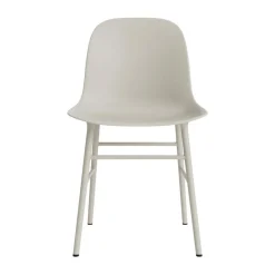 Normann Copenhagen Form Spisebordsstol Lysegrå/Stål