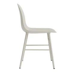 Normann Copenhagen Form Spisebordsstol Lysegrå/Stål