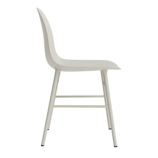 Normann Copenhagen Form Spisebordsstol Lysegrå/Stål