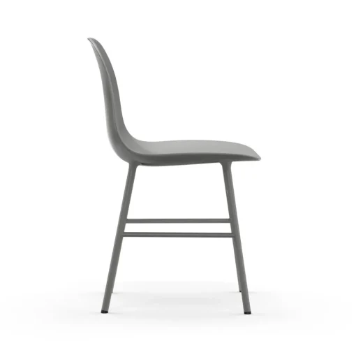 Normann Copenhagen Form Spisebordsstol Grå/Grå Stål
