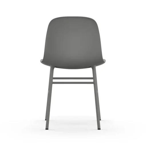 Normann Copenhagen Form Spisebordsstol Grå/Grå Stål