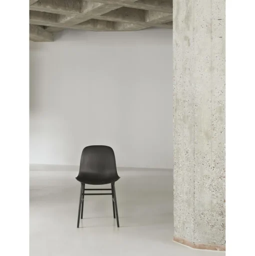 Normann Copenhagen Form Spisebordsstol Grå/Grå Stål