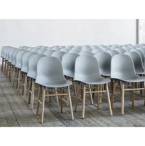 Normann Copenhagen Form Spisebordsstol Eg/Main Line Flax MLF20