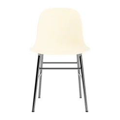 Normann Copenhagen Form Spisebordsstol Crème/Krom