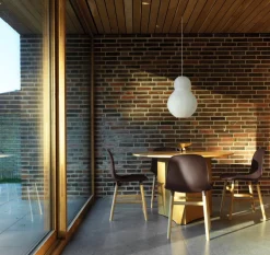 Normann Copenhagen Form Spisebordsstol Crème/Krom