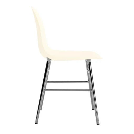 Normann Copenhagen Form Spisebordsstol Crème/Krom