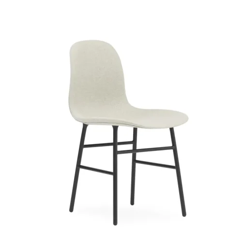 Normann Copenhagen Form Spisebordsstol Sort Stål/Main Line Flax MLF20