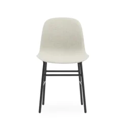 Normann Copenhagen Form Spisebordsstol Sort Stål/Main Line Flax MLF20