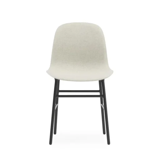 Normann Copenhagen Form Spisebordsstol Sort Stål/Main Line Flax MLF20